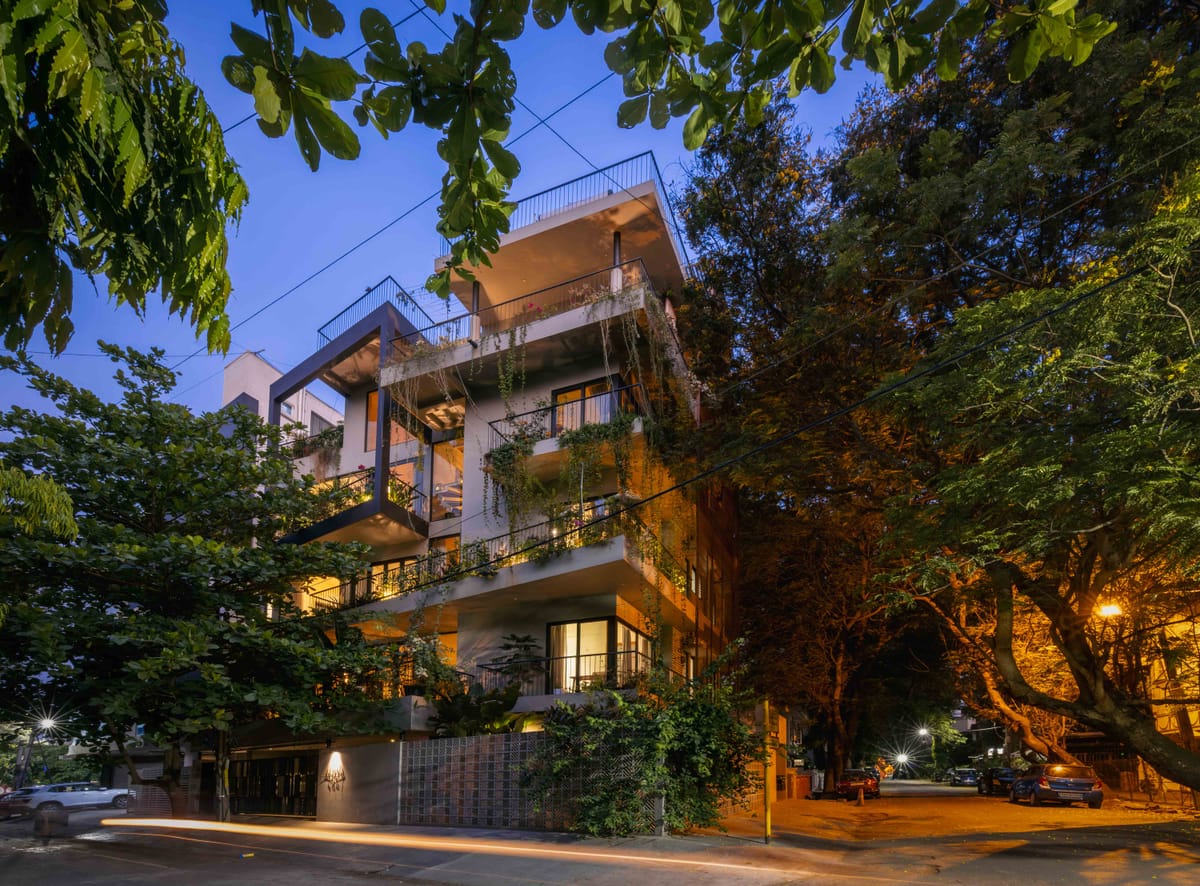 AUM House: A Vertical Home for Three Generations